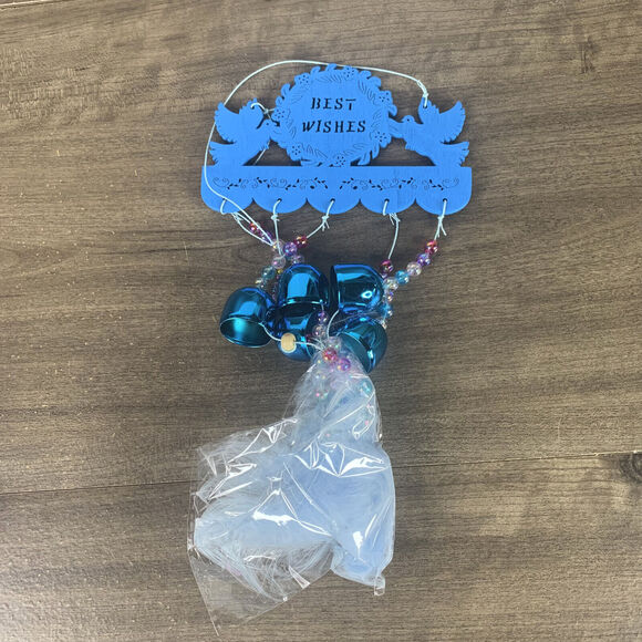 Home Decor Best Wishes Bells Wind Chimes Hanging Ornaments for Farmhouse Hanging - Picture 8 of 11